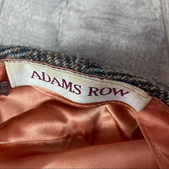 Vintage Adams Row made in USA 100% wool tweed newsboy cap - Picture 5 of 5